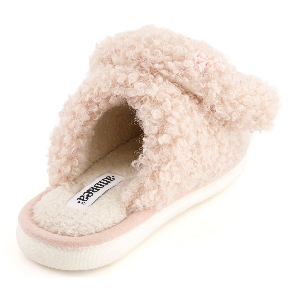 Женские тапочки Andrea Women’s Cozy Bunny Slippers with Plush Faux Fur 90213 PINK 7 — фото 3