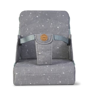 SARO 2-in-1 Portable Booster Seat & Diaper Bag: Travel High Chair for Baby & Toddler Mealtime - Foldable, Lightweight, & Safe with Storage - 1 of 4