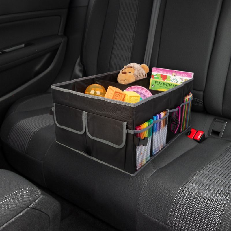 Collapsible Car Trunk Organizer Caddy by Stalwart, 4 of 7