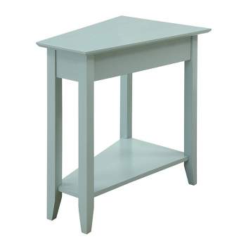  Breighton Home Harper Triangle End Table with Shelf