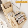 8 Cubby Kids Bookshelf with Castle Shape, Kids Toy Storage Organizer, Multiful Storage Display Case for Playroom Children's Room Nursery - 4 of 4