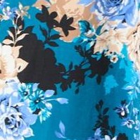 teal rose blossom