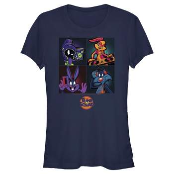 Juniors Womens Space Jam: A New Legacy Tune Squad Music T-Shirt