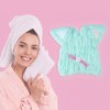 Unique Bargains Cat Shape Cute Hair Drying Towel Dry Cap 1 Pc - image 2 of 4