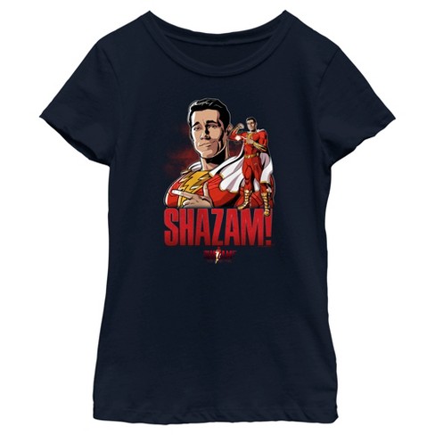 Girl's Shazam! Fury of the Gods Hero Portrait T-Shirt - image 1 of 4