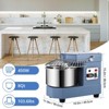 Stand Mixer, 450W Food Mixer with 3 Speeds - Stainless Steel Bowl & Safety Guard for Bakeries, Pizza Restaurants - 2 of 4