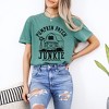 Simply Sage Market Women's Pumpkin Patch Junkie Barn Short Sleeve Garment Dyed Tee - 2 of 4