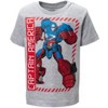 Marvel Avengers Mech Strike Spider-Man Hulk 4 Pack Graphic T-Shirts Toddler - 2 of 4