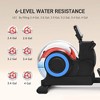 Whisen Foldable Water Rowing Machine with Two Wheels, Adjustable Resistance,  Tablet Holder, Home Gym Fitness Equipment - 3 of 4
