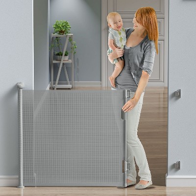 BabyBond Retractable Baby Gate for Stair and Doorway,33" Tall, 59" Wide