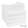 American Soft Linen Turkish Baby Toddler Hooded Bath Towel Set, 100% Cotton Soft Fluffy Baby Toddler Hooded After Shower Towels - 4 of 4
