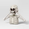 6" Animated Skeleton Torso Groundbreaker Halloween Decorative Prop White - Hyde and EEK! Boutique™ - 3 of 3