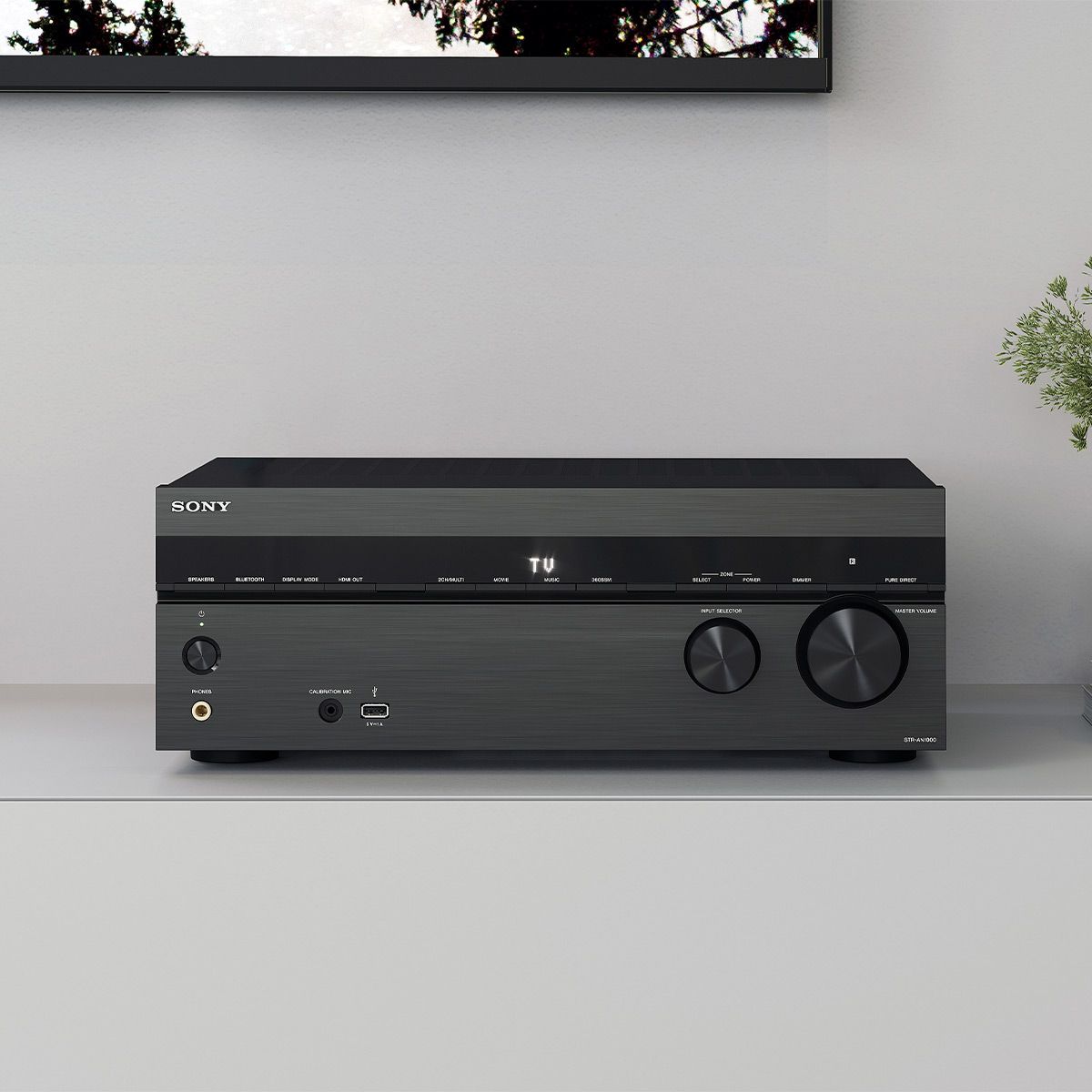 Sony STR-AN1000 7.2 Channel 8K Home Theater AV Receiver with Dolby Atmos, DTS: X, IMAX Enhanced, Google Assistant, & Works with Sonos - thumbnail 6