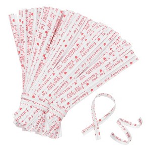 Unique Bargains Kraft Paper Twist Ties Party Gift Cake Candy Wrapping 1400 Pcs - 1 of 4