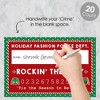 Big Dot of Happiness Ugly Sweater - Party Mug Shots - Photo Booth Props Holiday & Christmas Party Mugshot Signs - 20 Count - 2 of 4