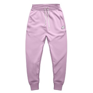 Dalix Ghost Embroidered Fleece Jogger Cuff Sweatpant Sweats Soft Warm Mens - 1 of 4