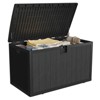 Outdoor Storage Box,130 Gallon Waterproof Package Delivery And Storage Box  for Garden Tools, Outdoor Furniture - 2 of 4