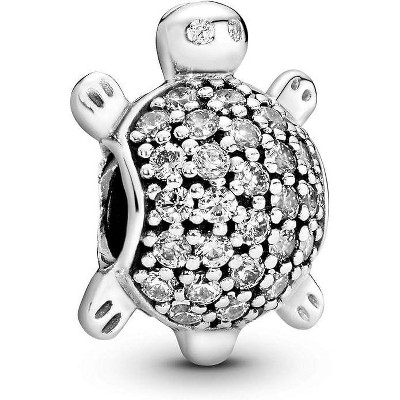 Pandora Sterling Silver Pave Sea Turtle Charm