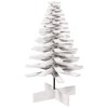 Aghana Digitals 100cm White Pine Wood Christmas Tree with Rotating Branches - Rustic DIY Decor for - 2 of 4