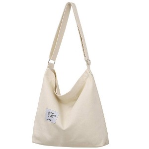 Generic Women's Retro Large Size Canvas Shoulder Bag Hobo Crossbody Handbag Casual Tote - 1 of 4