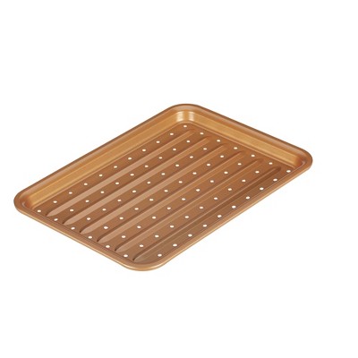 Copper Nonstick 4-Piece Toaster Oven Bakeware Set