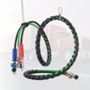 VEVOR 15FT Semi Truck Air Lines Kit with 2PCS Glad Hands, 3-in-1 Air Hoses & 7 Way ABS Electric Power Line, with 2PCS Gladhand Handles, 4PCS Seals - 2 of 4
