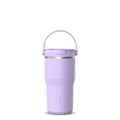 Hydrapeak Nomad 24 Oz Stainless Steel Double Vacuum Insulated Tumbler With Carrying Handle And Leakproof Sip Lid