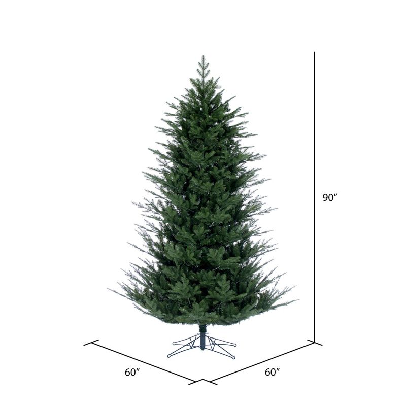 Vickerman North Shore Fraser Fir Artificial Christmas Tree, 3 of 6