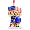 Bethany Lowe Designs, Inc 4.5" Americana Die Cut Ornaments S/6 Ornament Patriotic Star Stripe - Tree Ornaments 4.5 Inch Americana Die Cut Ornaments - 4 of 4
