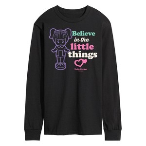 Men's - Polly Pocket - Believe In The Little Things Long Sleeve Graphic T-Shirt - 1 of 3