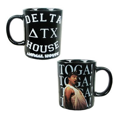 Animal House Movie Delta House Toga Ceramic 14 Ounce Coffee Mug