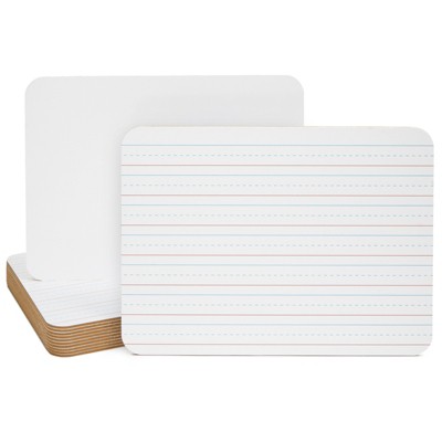 LAP BOARD 9 X 12 LINED WHITE SURFACE 1 SIDED 