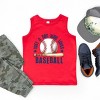 The Juniper Shop Just A Boy Who Loves Baseball Youth Tank Top - 3 of 4