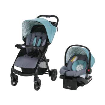 Graco Verb Click Connect Travel System with SnugRide Infant Car Seat 