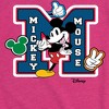 Girls' - Disney - Mickey Mouse Fitted Short Sleeve Graphic T-Shirt - 2 of 4