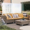 CAVINAS Matrix Metal Decorative Patio Screens, Outdoor & Indoor, Freestanding Decorative Privacy Screen for Deck Balcony Patio - 2 of 4