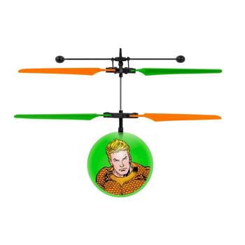 World Tech Toys DC Justice League Aquaman IR UFO Ball Helicopter