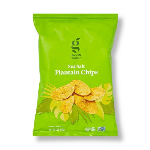 Plantain Chips Sea Salt - 6oz - Good & Gather™ : Target