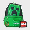 Kids' Minecraft Creeper 12" Backpack - Green - 4 of 4