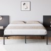Full Size Metal Platform Bed Frame, Heavy Duty Bed Frame With Storage, Noise Free Mattress Foundation With Steel Slats Supports, No Box Spring Needed - 2 of 4