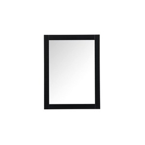 Elegant Lighting Aqua vanity mirror 27x36 inch in black - 1 of 4