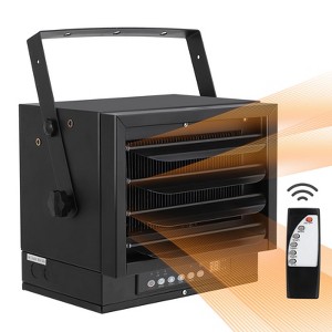 Electric Garage Heater, 10000W Ceiling Mount Shop Heater with 3 Heat Levels, Overheat Protection, Ideal for Workshop - 1 of 4