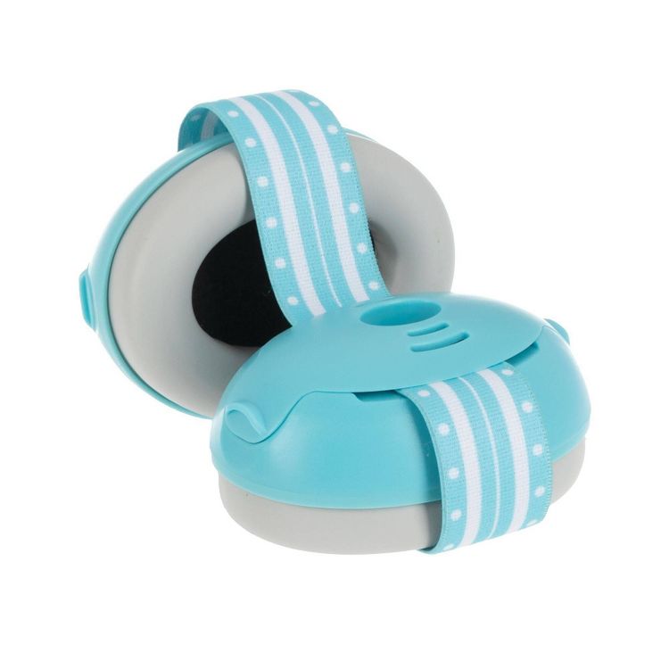 Nuby Baby Earmuffs with Travel Bag - Blue, 1 of 6