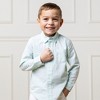 Hope & Henry Boys'  Long Sleeve Seersucker Button Down Shirt, Kids - 3 of 4