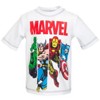 Marvel Avengers Spider-Man Captain America Hulk Iron Man Pullover Rash Guard & Swim Trunks Outfit Set Toddler to Big Kid - 3 of 4