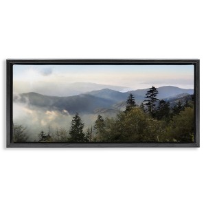 Stupell Industries Panoramic Cloudy Mountainous Nature, 25" x 11" - 1 of 4