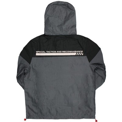 Mass Effect Men's N7 Logo Special Tactics Windbreaker Jacket With Hood (XL) — фото 7