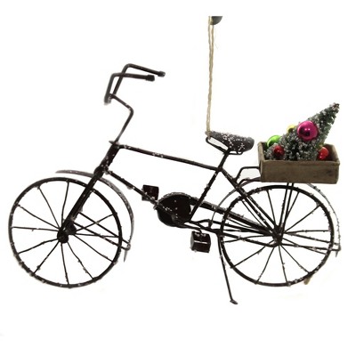 Cody Foster 5.25 In Speckled Bicycle With Tree Tree Ornament , Petals Human Driven (1PC)
