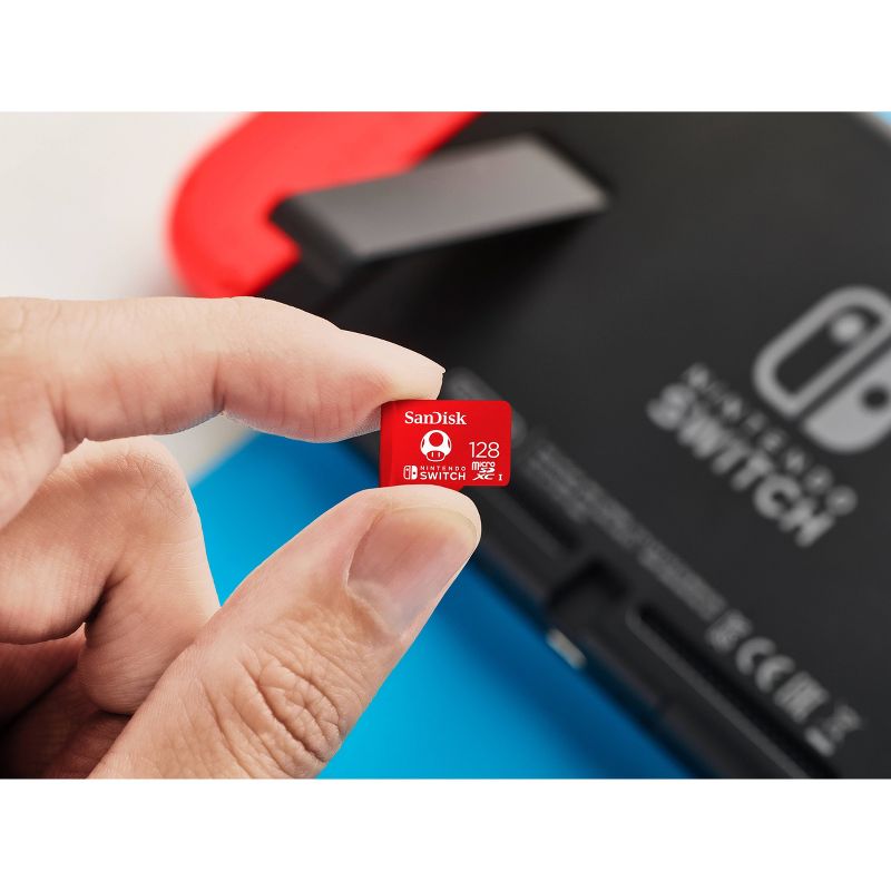 SanDisk 128GB microSDXC Memory card, Licensed for Nintendo Switch, 5 of 10