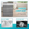 BestMassage Laundry Basket 90/110L Foldable Rattan Laundry Hampers with Lid and Laundry Bags - 3 of 4